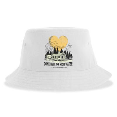 Appalachia Strong Come Hell Or High Water Mountain Sustainable Bucket Hat