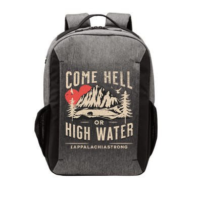 Appalachia Strong Come Hell Or High Water Mountain Vector Backpack