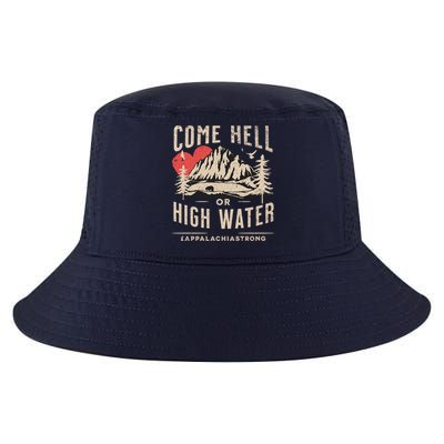 Appalachia Strong Come Hell Or High Water Mountain Cool Comfort Performance Bucket Hat