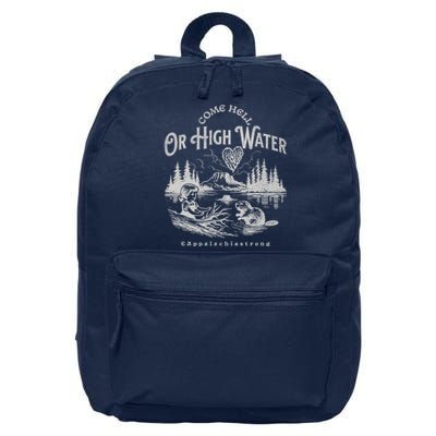 Appalachia Strong Come Hell Or High Water Mountain 16 in Basic Backpack