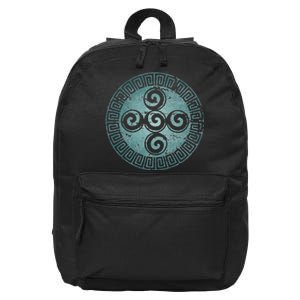 Aztec Symbol Creation Spiral Universe God Indians 16 in Basic Backpack