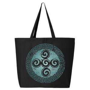 Aztec Symbol Creation Spiral Universe God Indians 25L Jumbo Tote