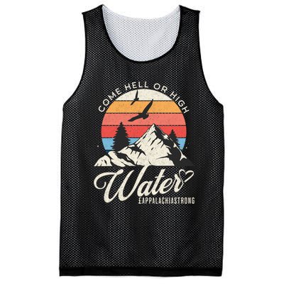 Appalachia Strong Come Hell Or High Water Mountain Mesh Reversible Basketball Jersey Tank