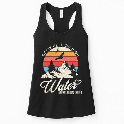 Appalachia Strong Come Hell Or High Water Mountain Womens Tank Top