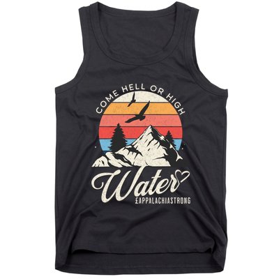 Appalachia Strong Come Hell Or High Water Mountain Tank Top