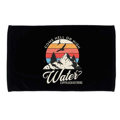 Appalachia Strong Come Hell Or High Water Mountain Microfiber Hand Towel