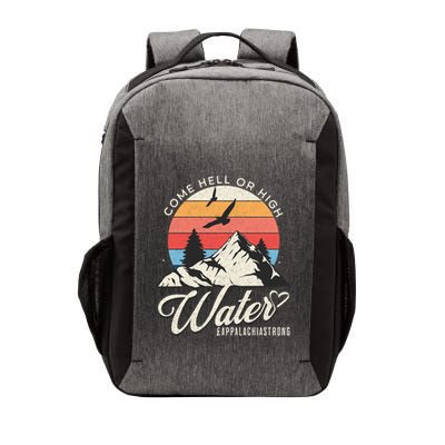Appalachia Strong Come Hell Or High Water Mountain Vector Backpack