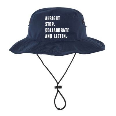 Alright Stop Collaborate And Listen Bucket Hat
