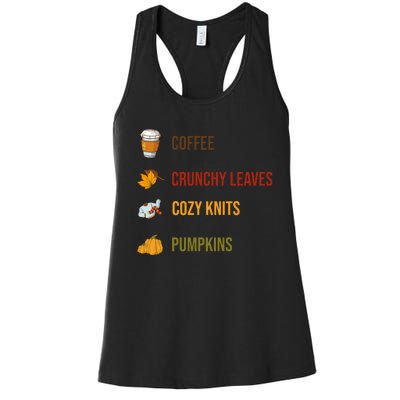 Autumn Season Celebration Collection Women's Racerback Tank