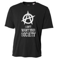 Anarchy Sign Chaos Punks Punk Rock Anarchy Cooling Performance Crew T-Shirt