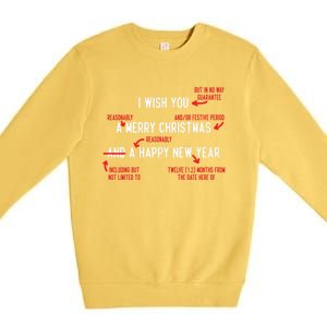 Attorney Santa Claus Merry Xmas Law Student Christmas Lawyer Meaningful Gift Premium Crewneck Sweatshirt