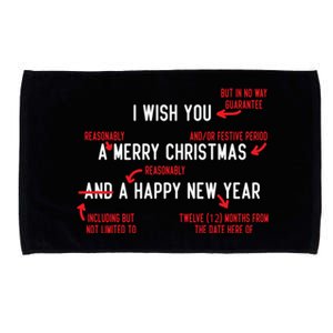 Attorney Santa Claus Merry Xmas Law Student Christmas Lawyer Meaningful Gift Microfiber Hand Towel