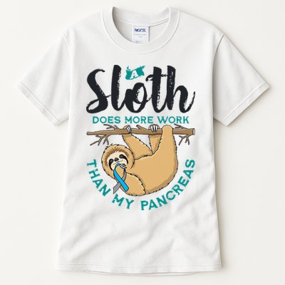 A Sloth Does More Work Than My Pancreas Type One Diabetes Tall T-Shirt