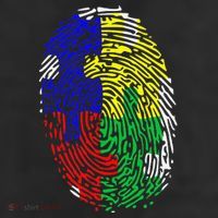 Autism Spectrum Disorder (ASD) Awareness Fingerprint 11oz C Handle Ceramic Mug