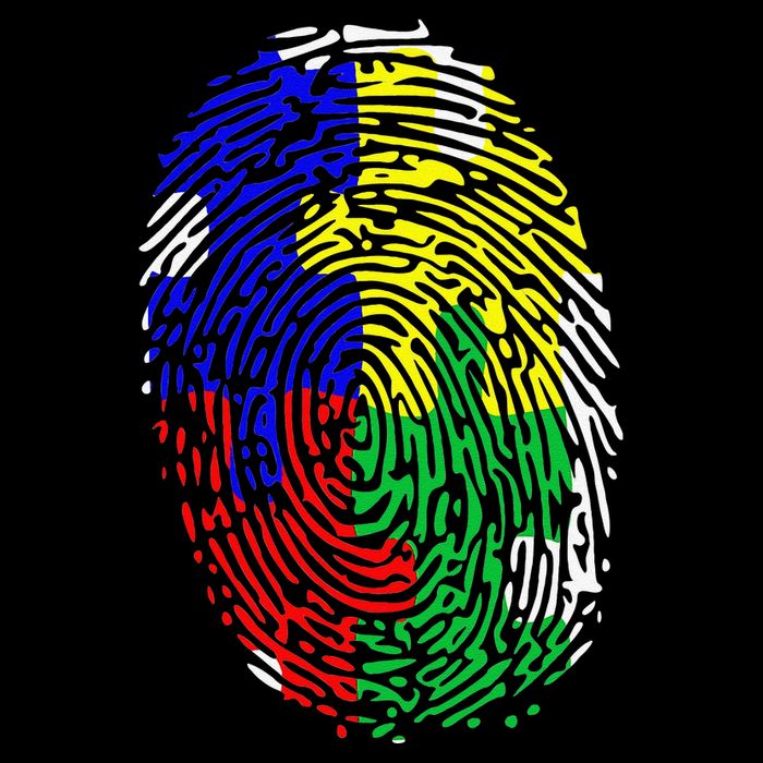 Autism Spectrum Disorder (ASD) Awareness Fingerprint Bag