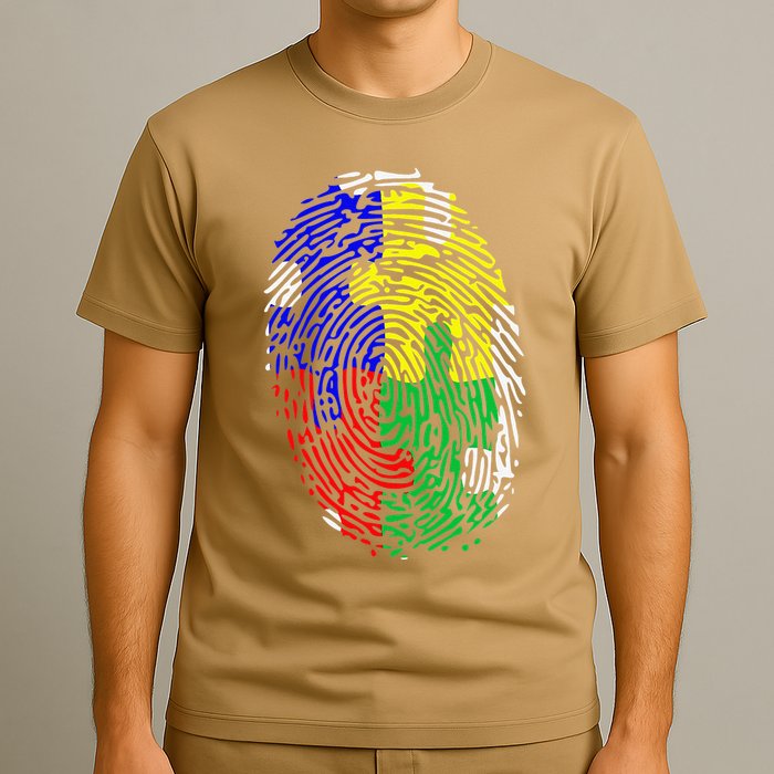 Autism Spectrum Disorder (ASD) Awareness Fingerprint T-Shirt