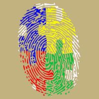 Autism Spectrum Disorder (ASD) Awareness Fingerprint T-Shirt