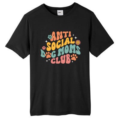 Anti Social Dog Moms Club Tall Fusion ChromaSoft Performance T-Shirt