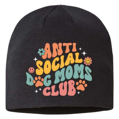 Anti Social Dog Moms Club Sustainable Beanie