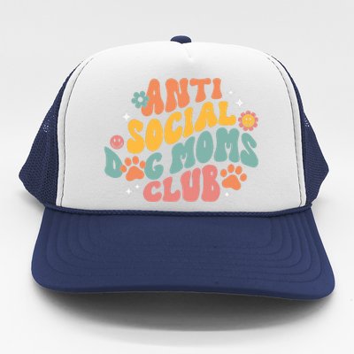 Anti Social Dog Moms Club Trucker Hat