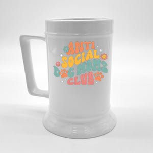 Anti Social Dog Moms Club Beer Stein