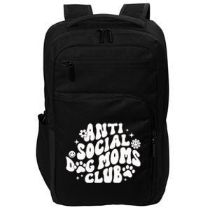 Anti Social Dog Moms Club Black Impact Tech Backpack