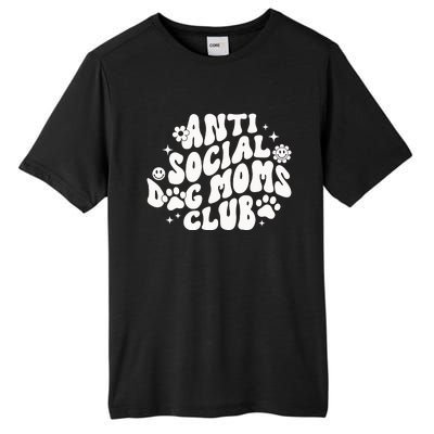 Anti Social Dog Moms Club Black Tall Fusion ChromaSoft Performance T-Shirt