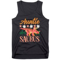 Auntie Saurus Dino Design For Aunt Relative Tank Top