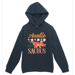 Auntie Saurus Dino Design For Aunt Relative Urban Pullover Hoodie