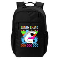 Autism Shark Doo Doo Doo Awareness Puzzle Backpack