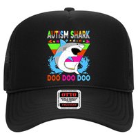 Autism Shark Doo Doo Doo Awareness Puzzle Hat