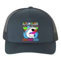 Autism Shark Doo Doo Doo Awareness Puzzle Yupoong Adult 5-Panel Trucker Hat