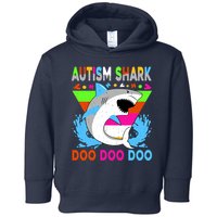 Autism Shark Doo Doo Doo Awareness Puzzle Toddler Hoodie