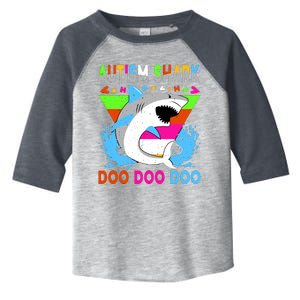 Autism Shark Doo Doo Doo Awareness Puzzle Toddler Fine Jersey T-Shirt