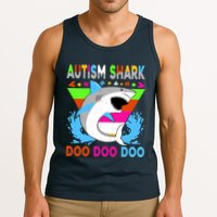Autism Shark Doo Doo Doo Awareness Puzzle Tank Top