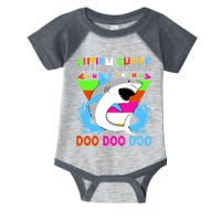 Autism Shark Doo Doo Doo Awareness Puzzle Infant Baby Jersey Bodysuit