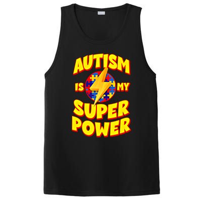 Autism Son Daughter Is My Superpower Gift PosiCharge Competitor Tank