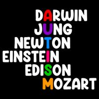 Autism Support Darwin Jung Newton Einstein Edison Mozart Backpack