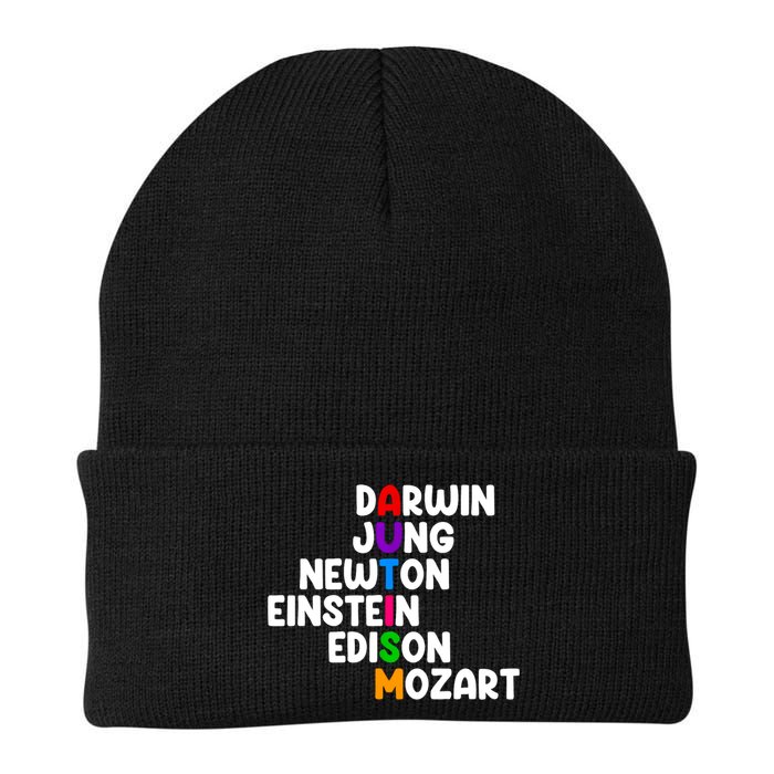 Autism Support Darwin Jung Newton Einstein Edison Mozart Beanie