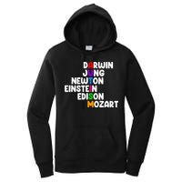 Autism Support Darwin Jung Newton Einstein Edison Mozart Women's Pullover Hoodie