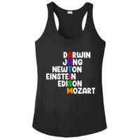Autism Support Darwin Jung Newton Einstein Edison Mozart Ladies PosiCharge Competitor Racerback Tank