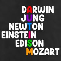 Autism Support Darwin Jung Newton Einstein Edison Mozart Trucker Hat