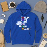 Autism Support Darwin Jung Newton Einstein Edison Mozart Hoodie
