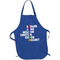 Autism Support Darwin Jung Newton Einstein Edison Mozart Apron