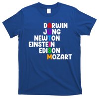 Autism Support Darwin Jung Newton Einstein Edison Mozart T-Shirt