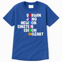 Autism Support Darwin Jung Newton Einstein Edison Mozart Tall T-Shirt