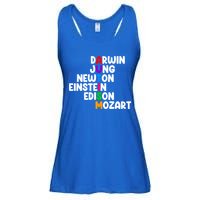 Autism Support Darwin Jung Newton Einstein Edison Mozart Ladies Essential Flowy Tank