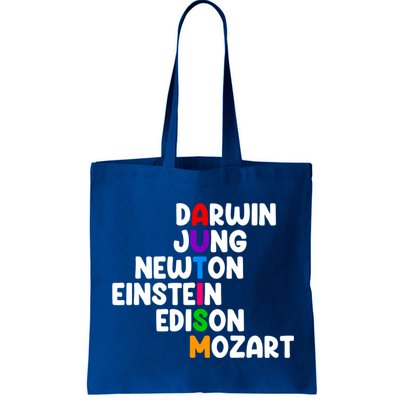 Autism Support Darwin Jung Newton Einstein Edison Mozart Bag