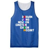 Autism Support Darwin Jung Newton Einstein Edison Mozart Mesh Reversible Basketball Jersey Tank