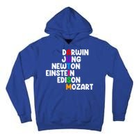 Autism Support Darwin Jung Newton Einstein Edison Mozart Tall Hoodie